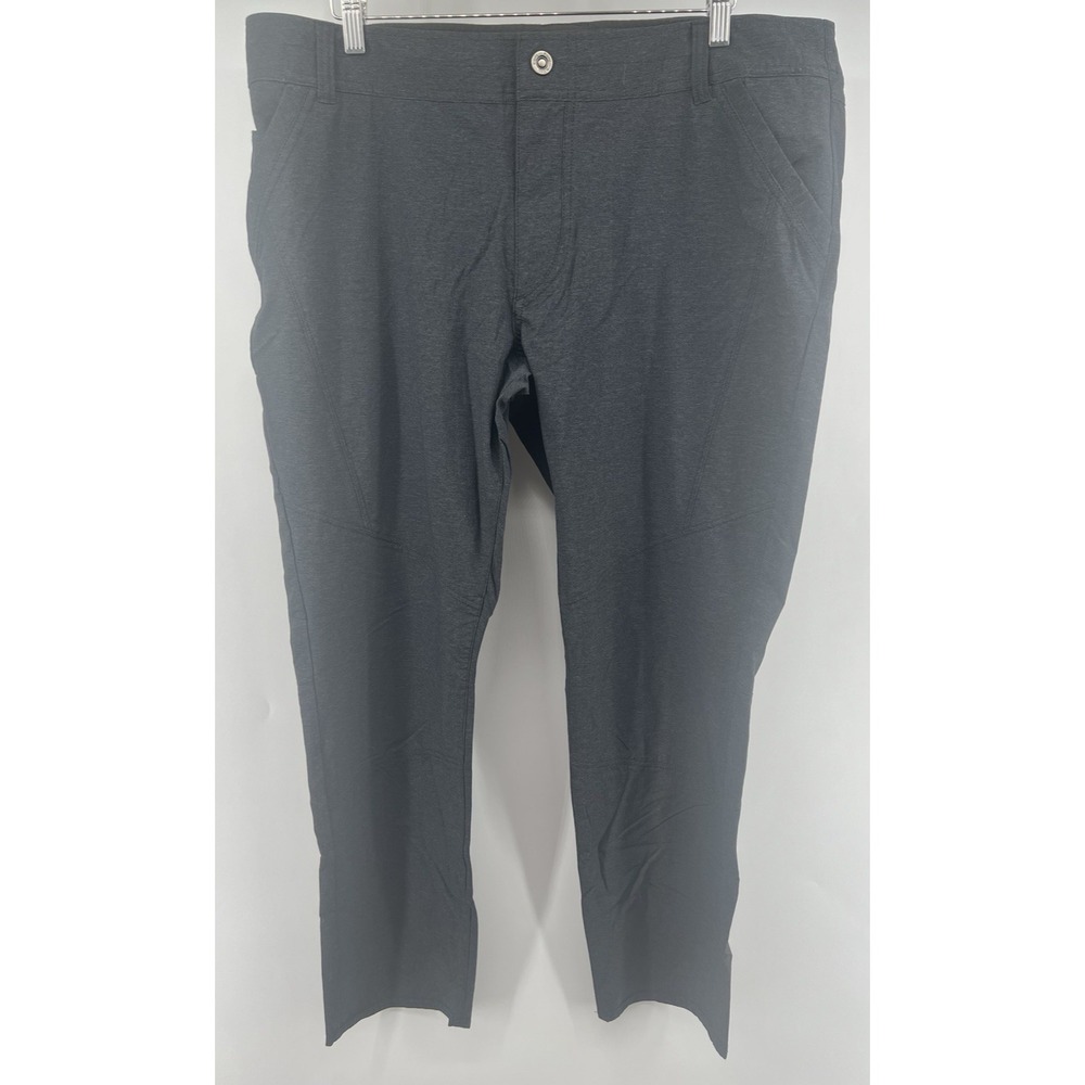 Kuhl Deceptr Pants Tagged 40/32 Actual 42/30 Dark Gray Stretch Hiking Climbing